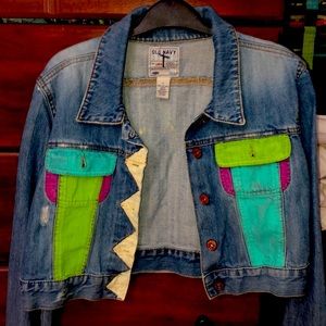 Custom painted Denim Jacket